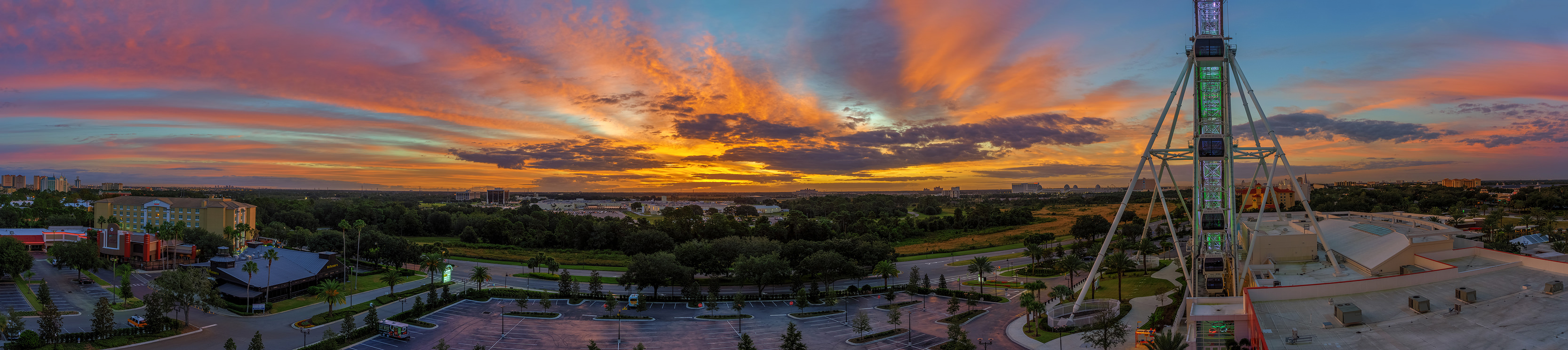 Orlando Sunrise Panorama