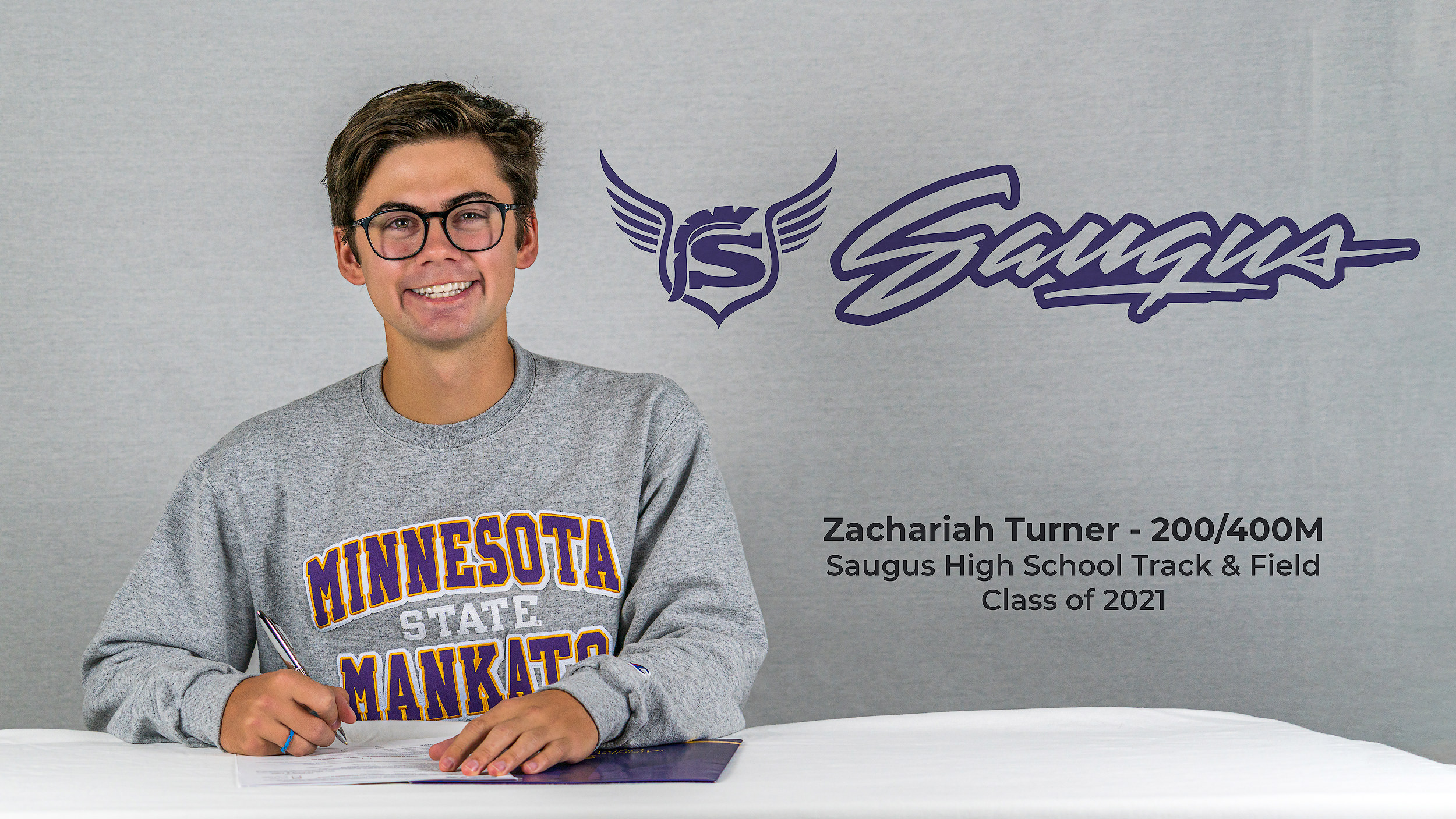 Zachariah Turner signs national letter of intent for Minnesota State University