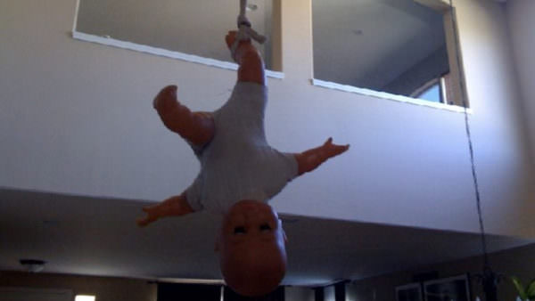 doll hanging