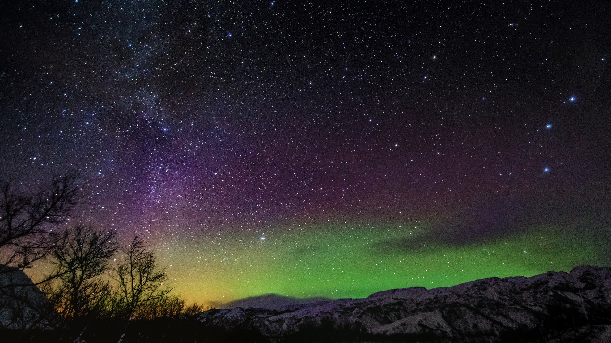 Milky Way Iceland