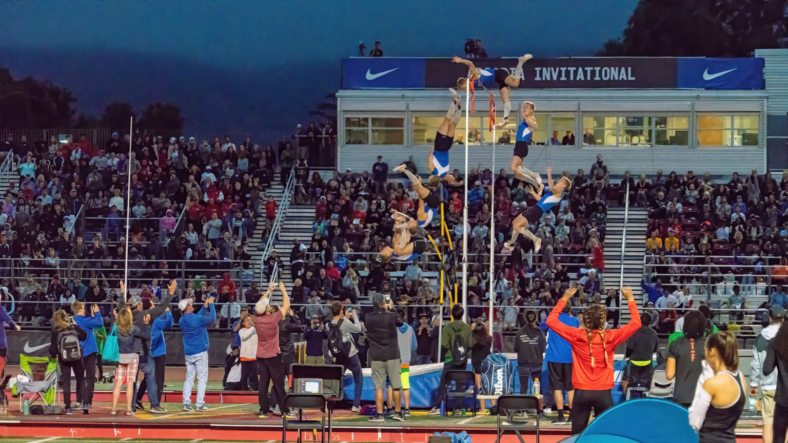 California High School Pole Vault Record