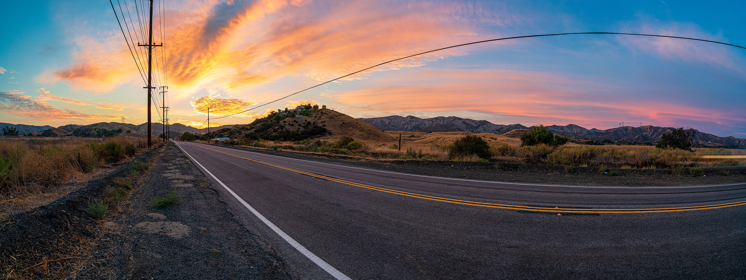 Vasquez Road sunrise
