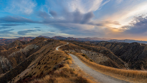 Haskell Canyon Open Space at dawn