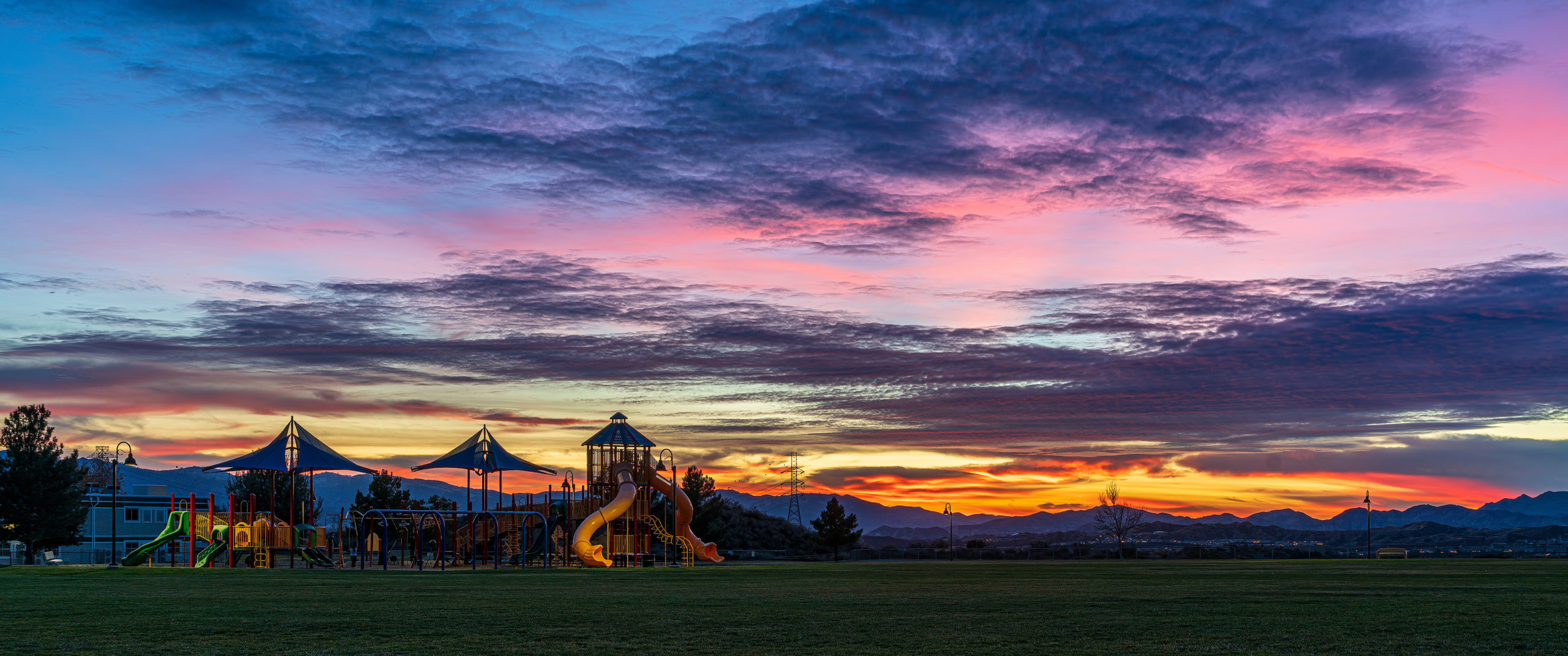 Sunset at Pacific Crest Park
