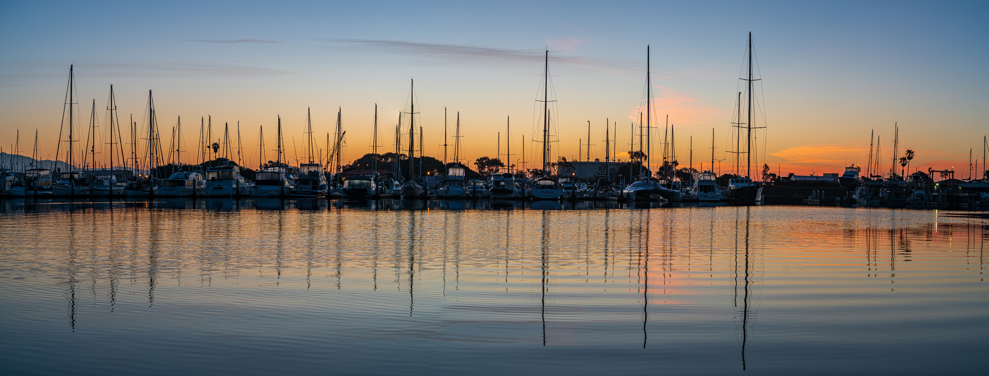 Sunrise In Ventura Harbor