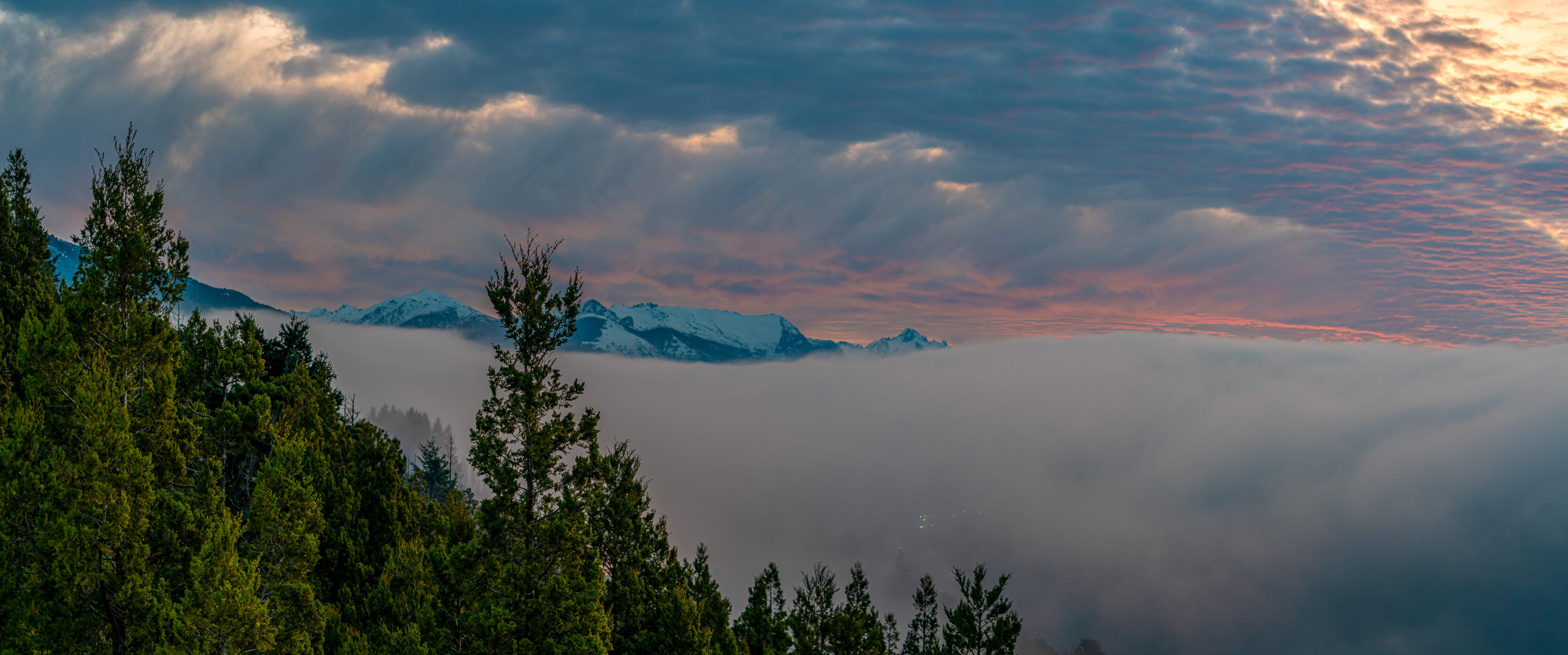 The Third Sunset In Bariloche