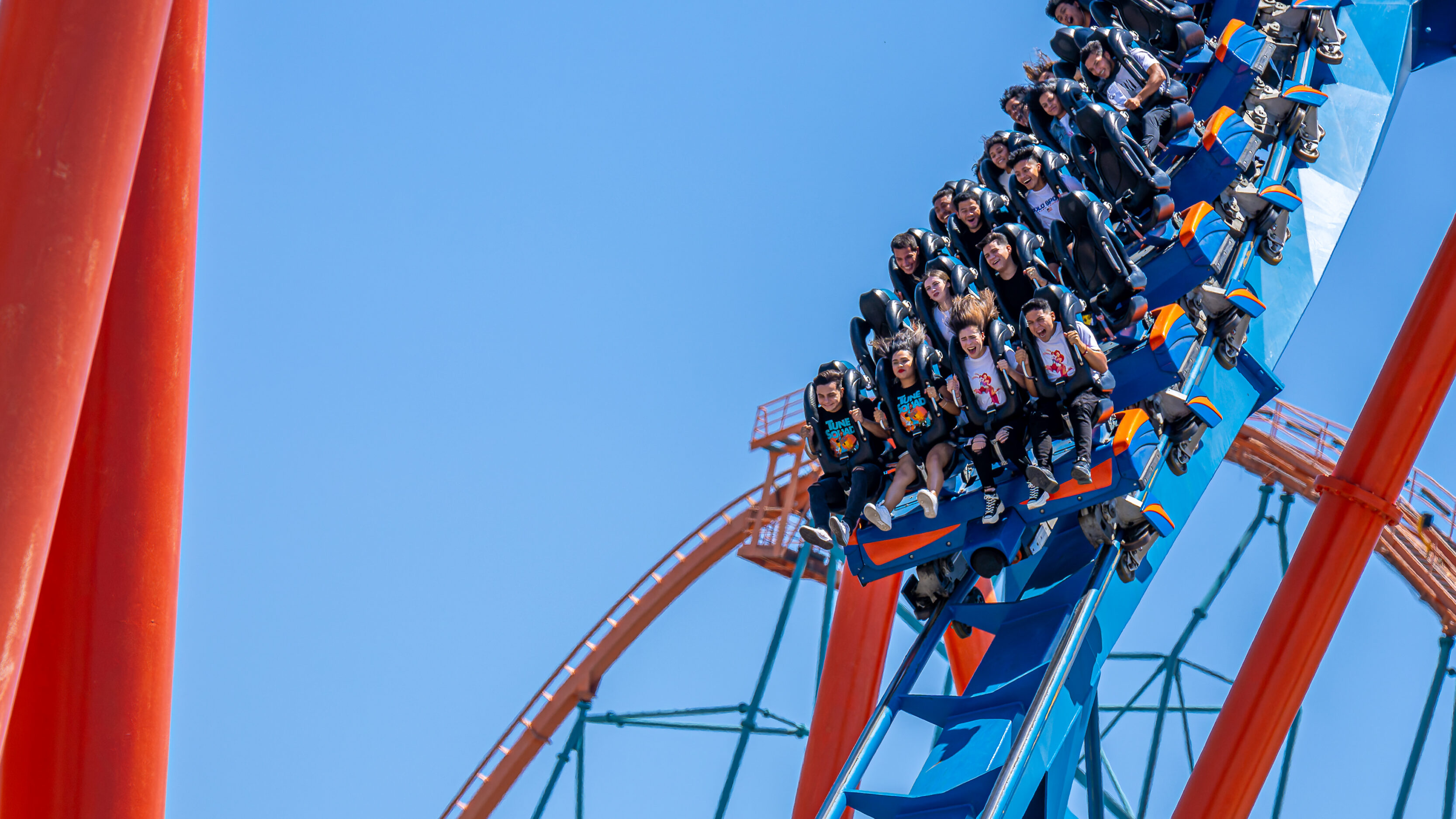 The Thrill-Seekers At Six Flags Magic Mountain