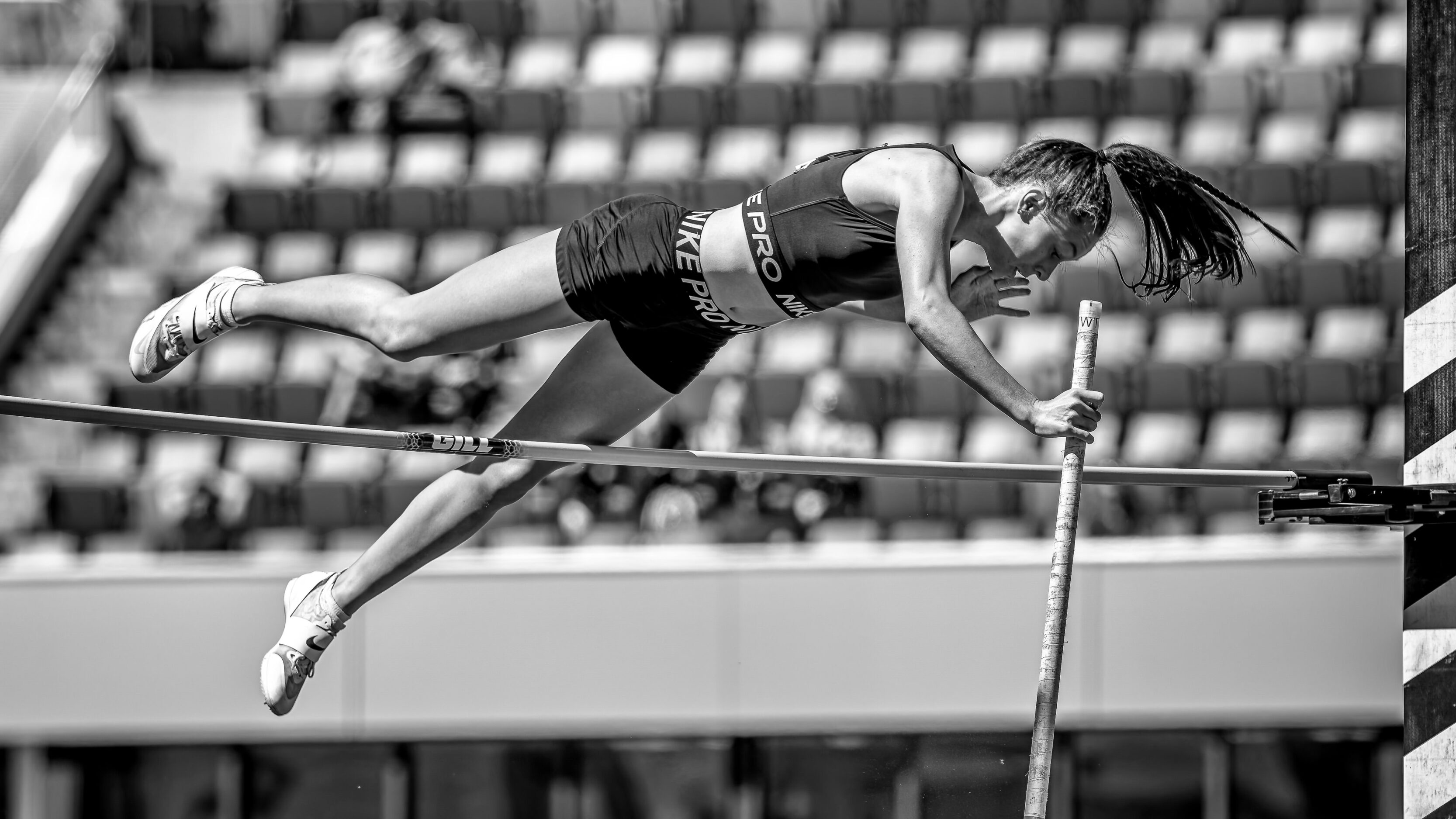 2024 Nike Outdoor Nationals Track And Field Championships In Black and White