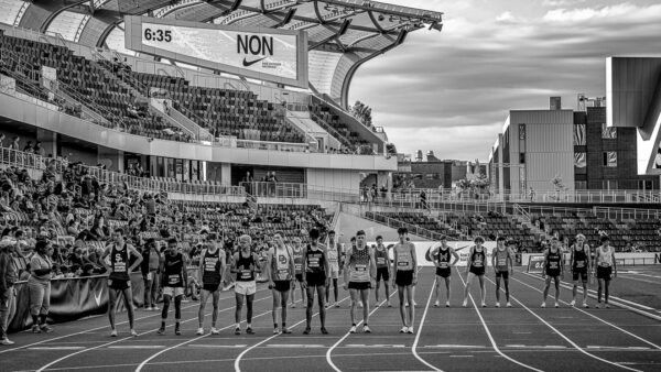 2024 Nike Outdoor Nationals Track And Field Championships In Black and White