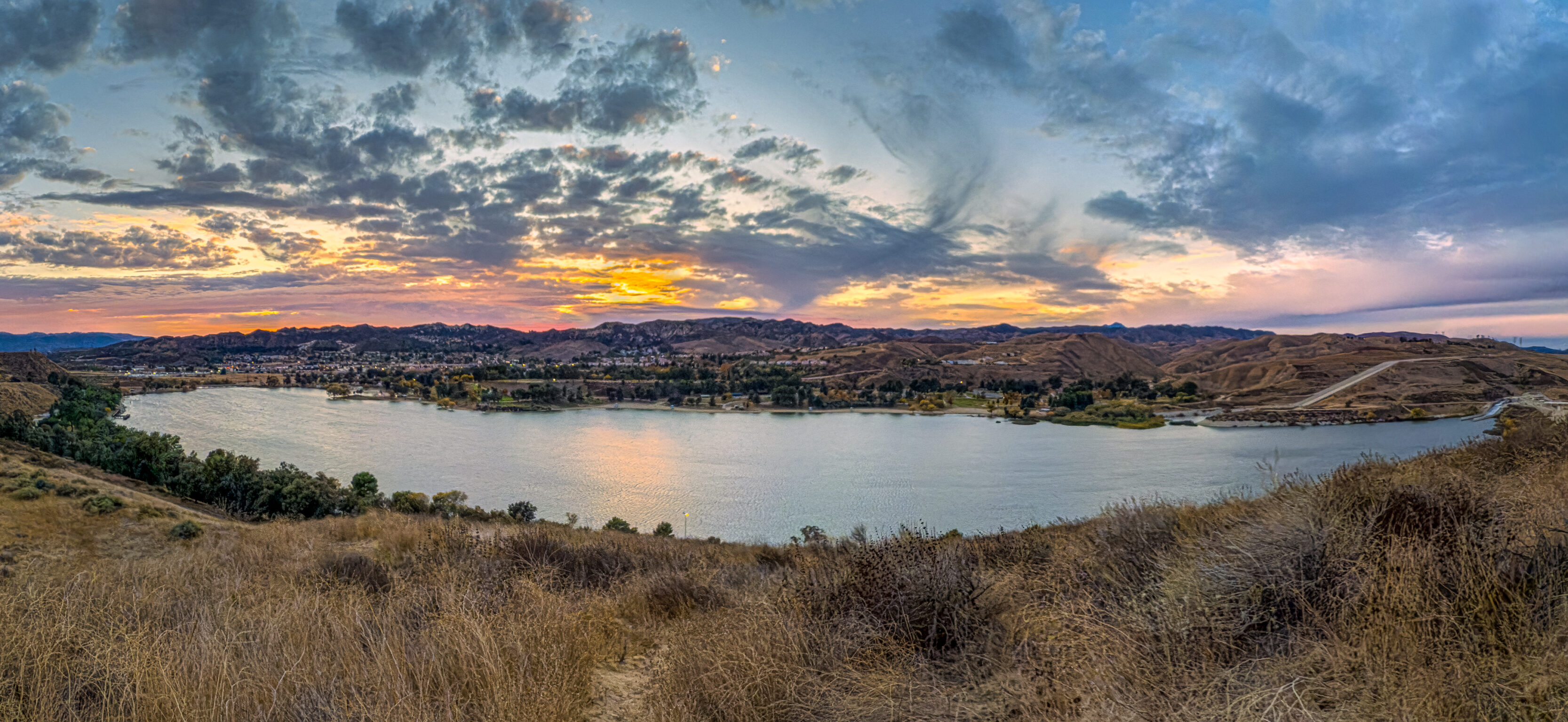 Castaic Lake Sunset