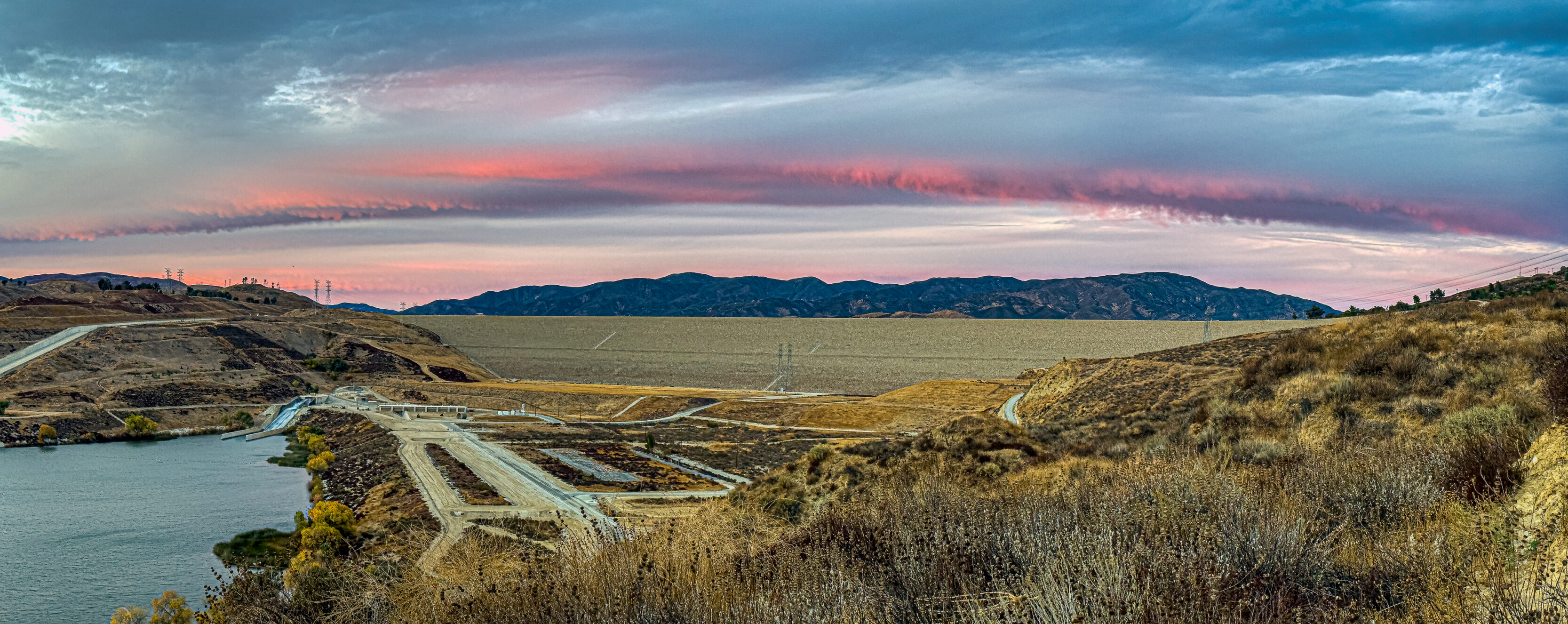 Castaic Lake Sunset