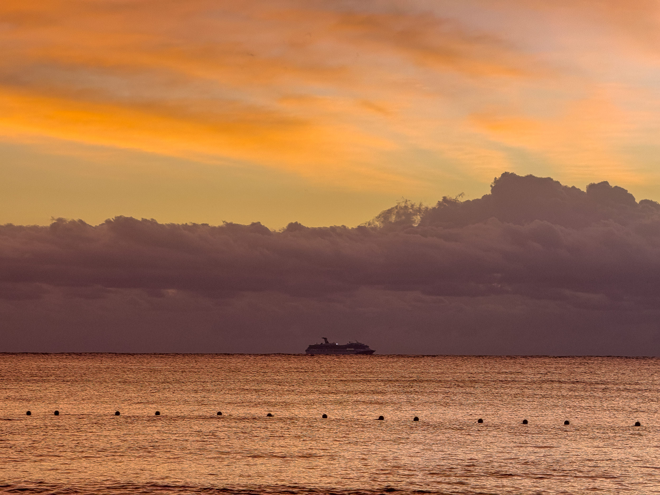 Sunrise in Playa Del Carmen