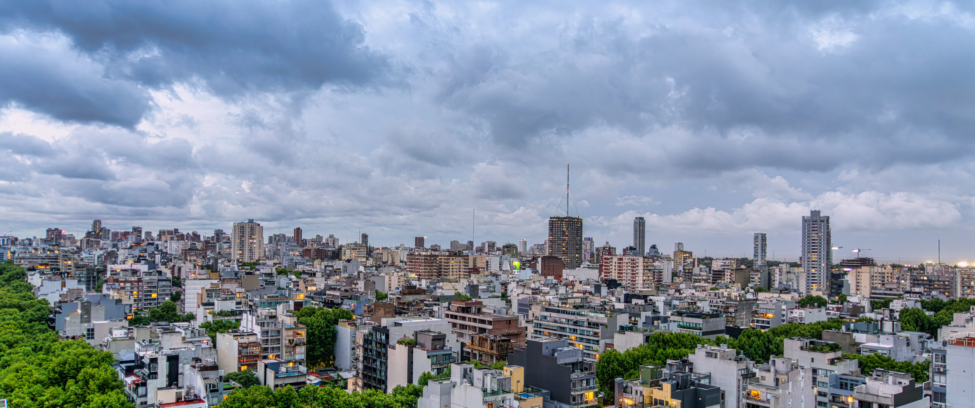 Sunset in Buenos Aires