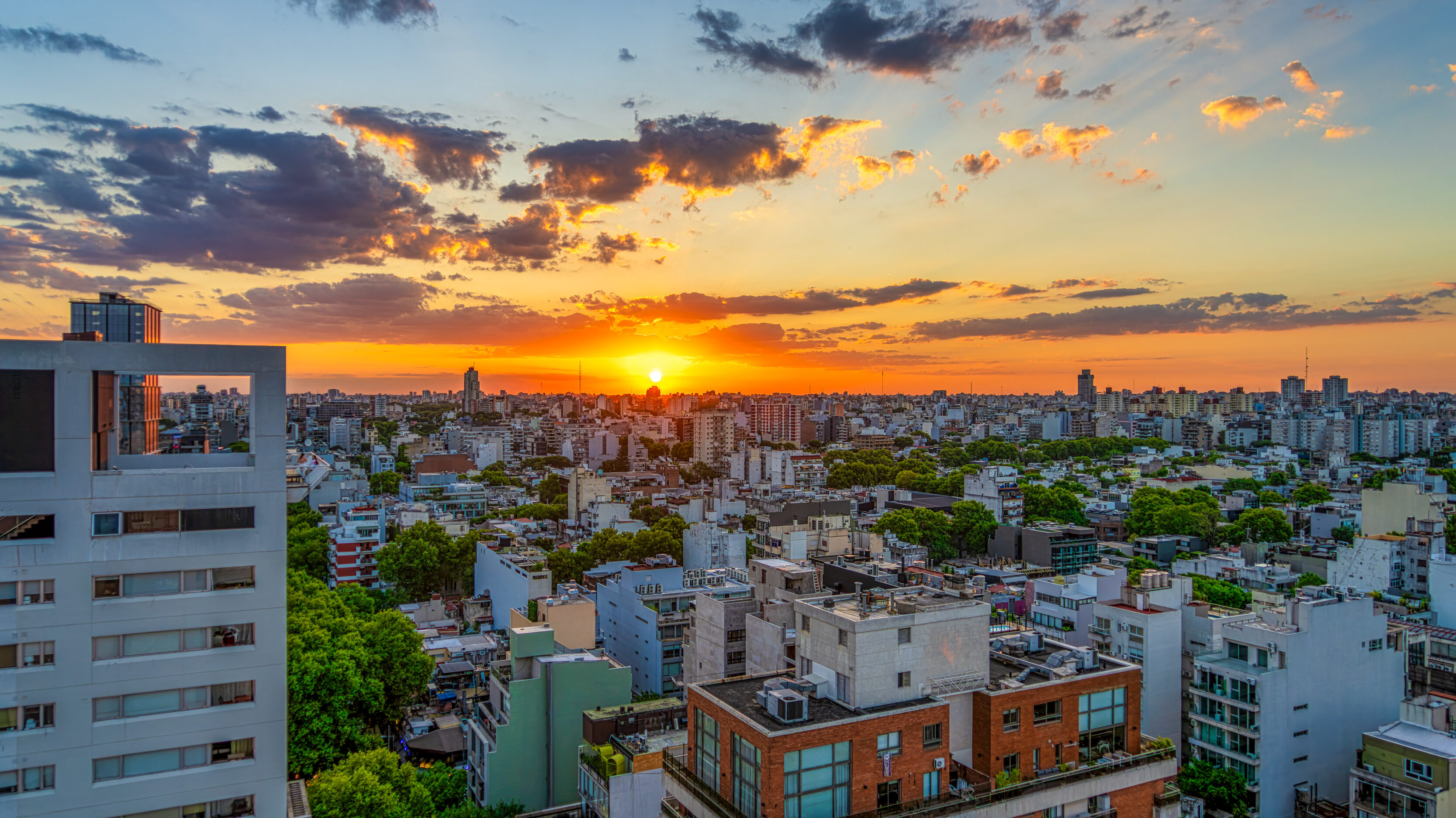 Sunset In Buenos Aires 250122