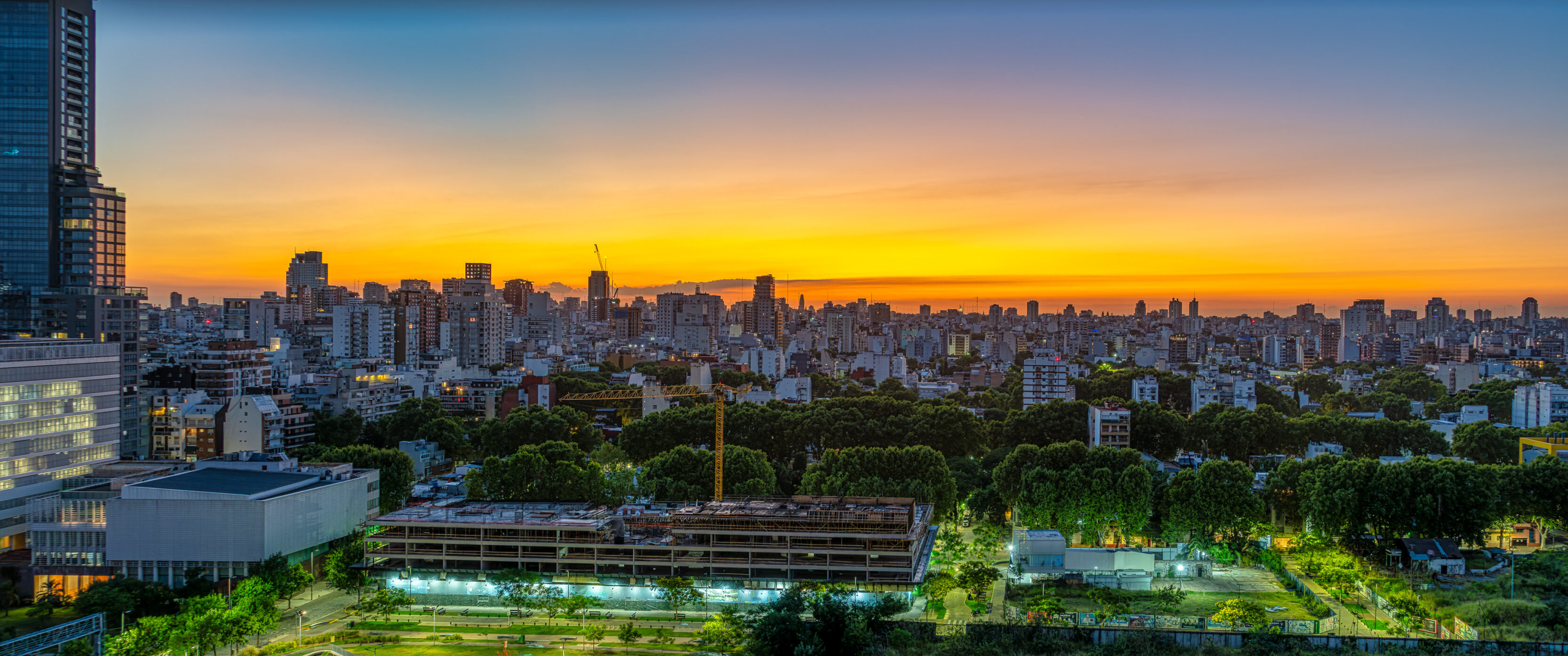 Sunrise in Buenos Aires