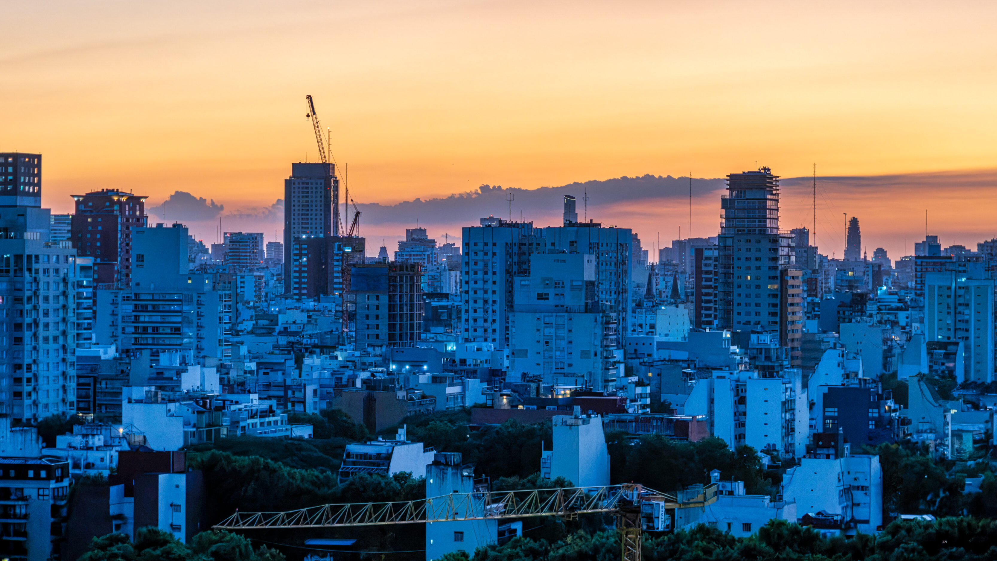 Sunrise in Buenos Aires