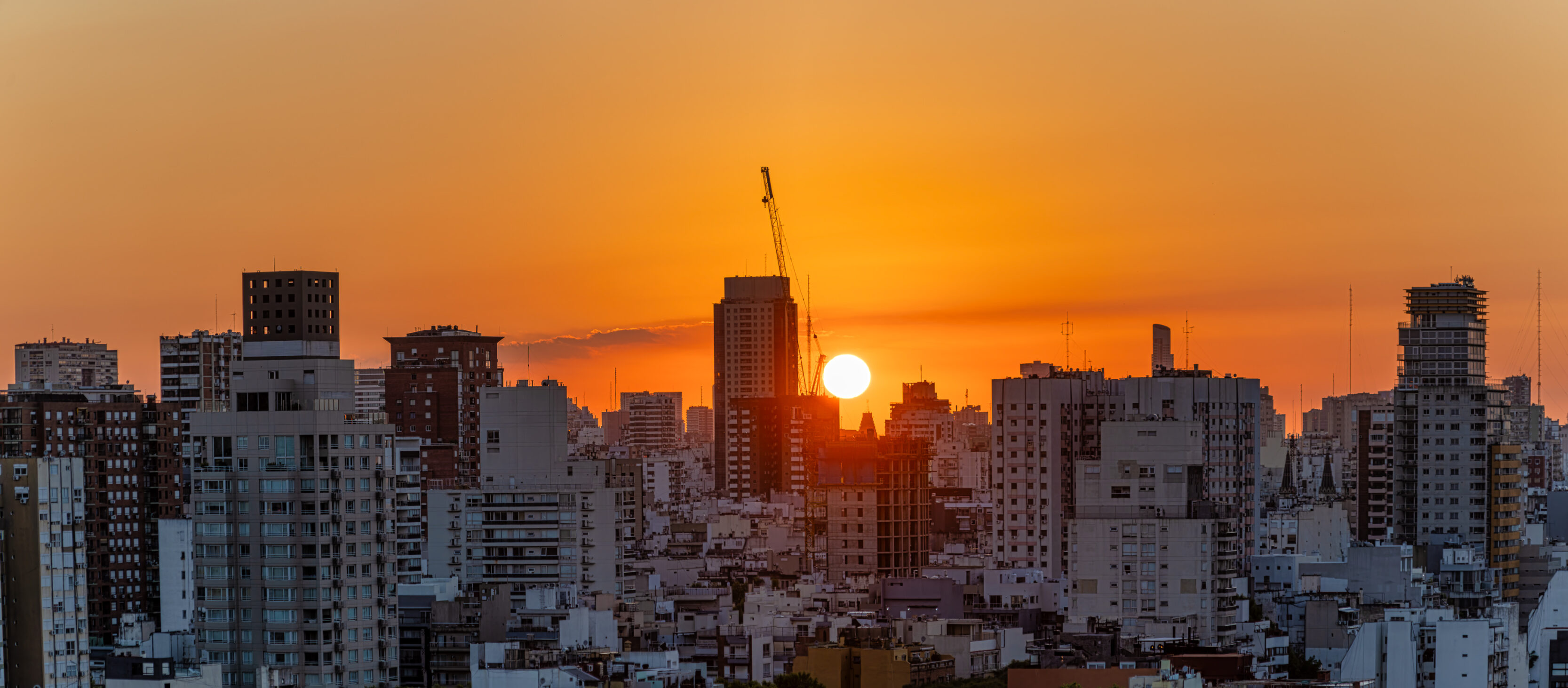 Sunrise in Buenos Aires