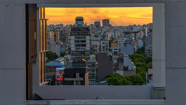 Sunset in Buenos Aires 250126