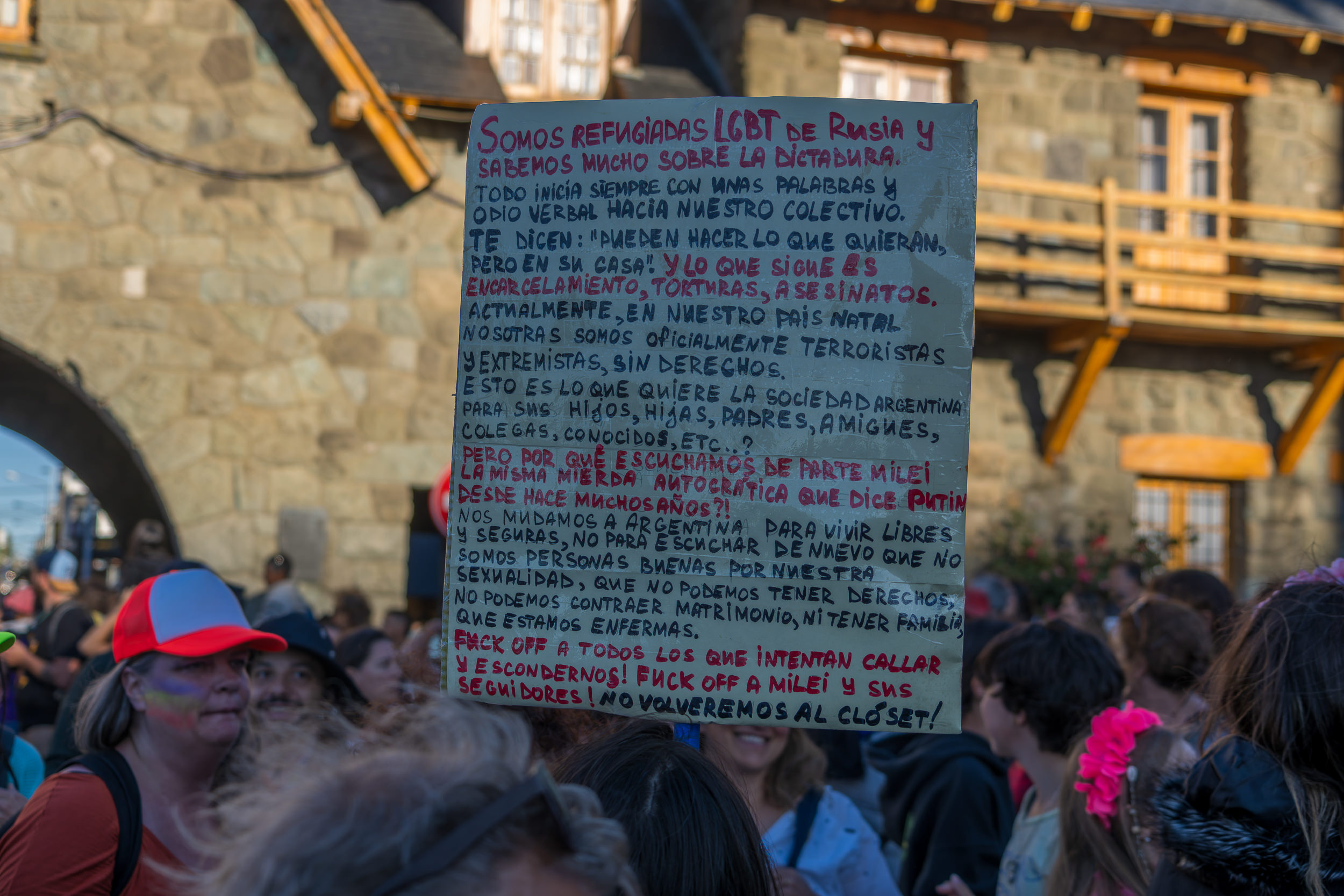 A Civil Rights Protest in Bariloche