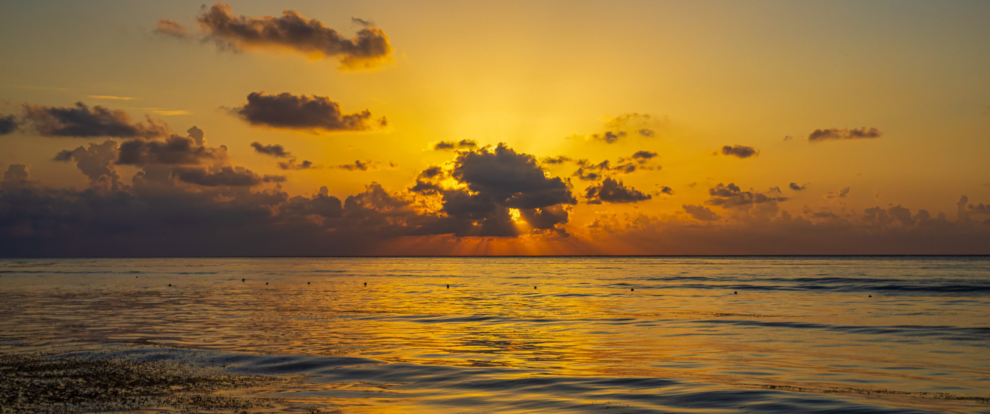 Sunrise in Playa del Carmen