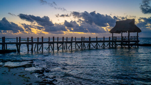 Sunrise in Playa del Carmen