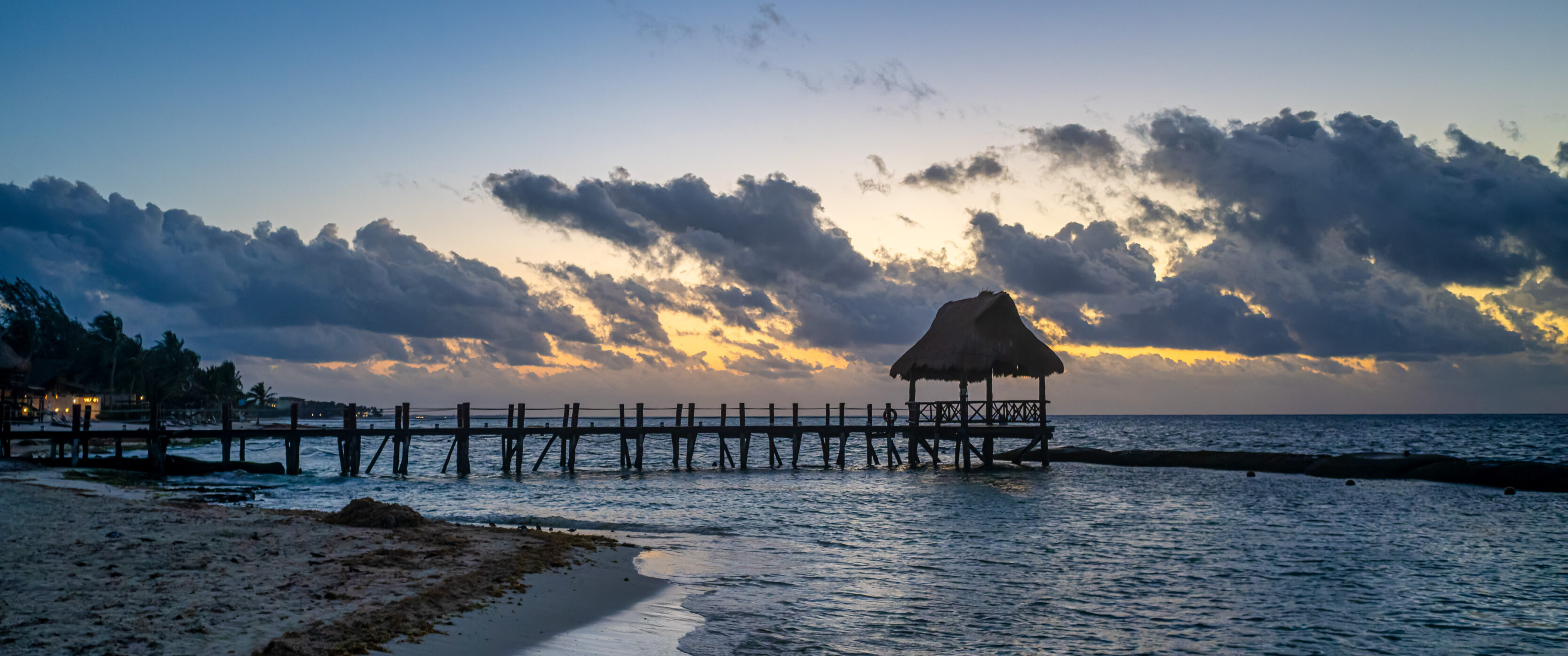 Sunrise in Playa del Carmen