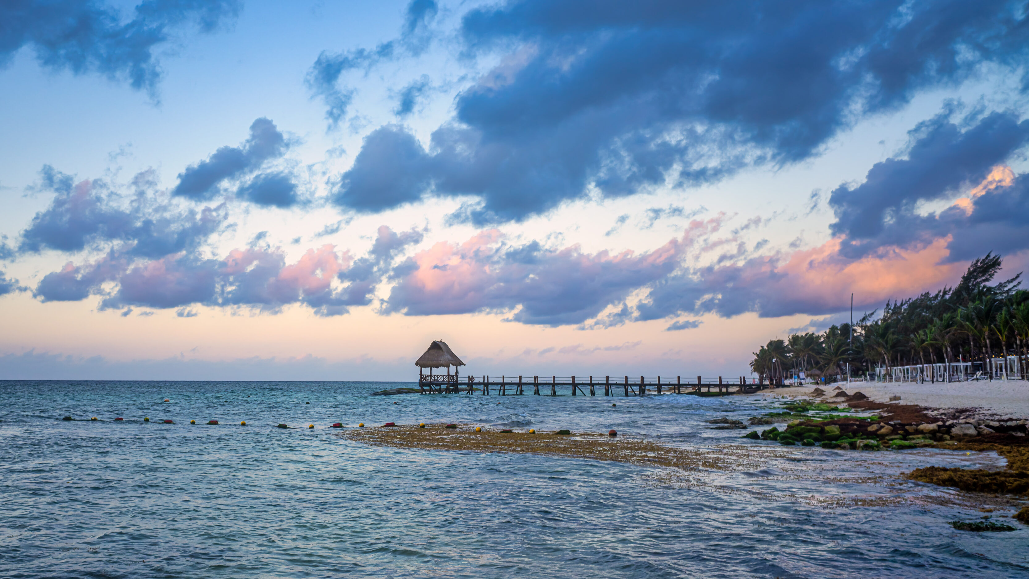 Sunrise in Playa del Carmen