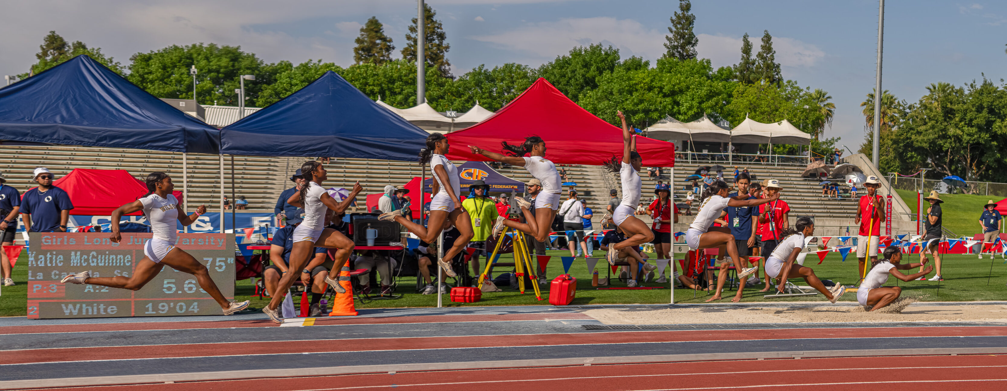 2025 CA State Long Jump Champions