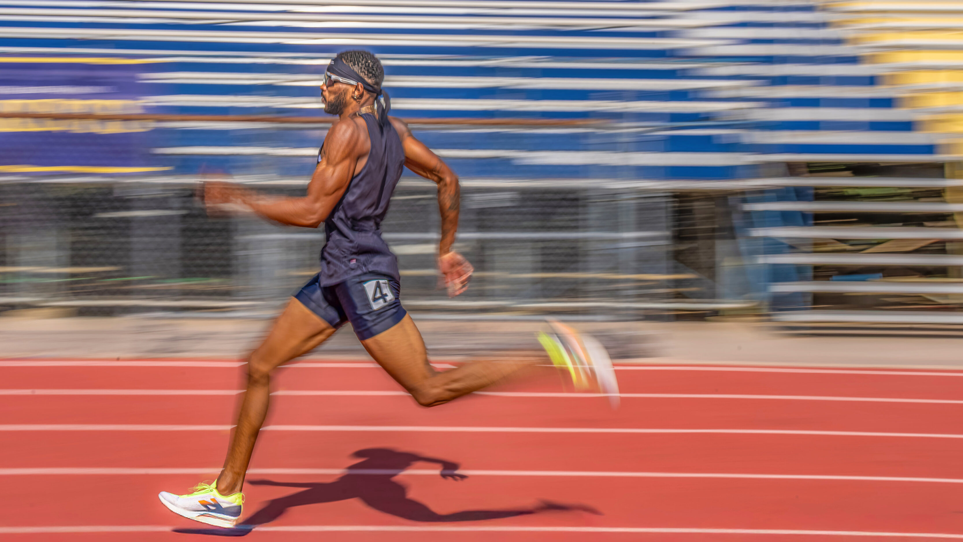 panning track and field