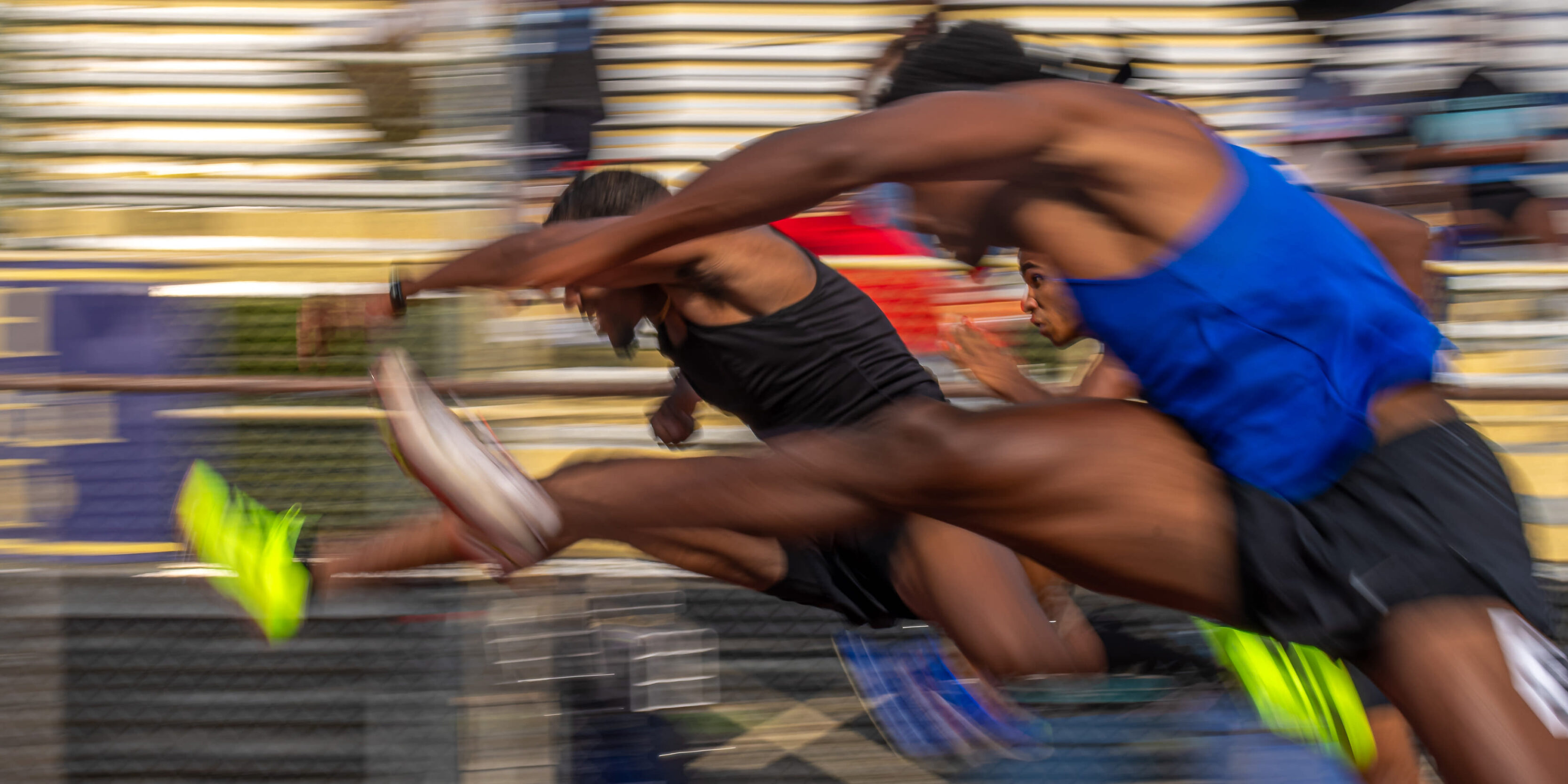 panning track and field