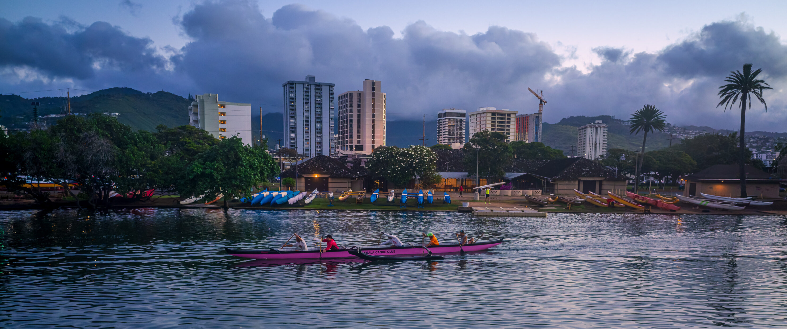 Sunrise Over The Canal