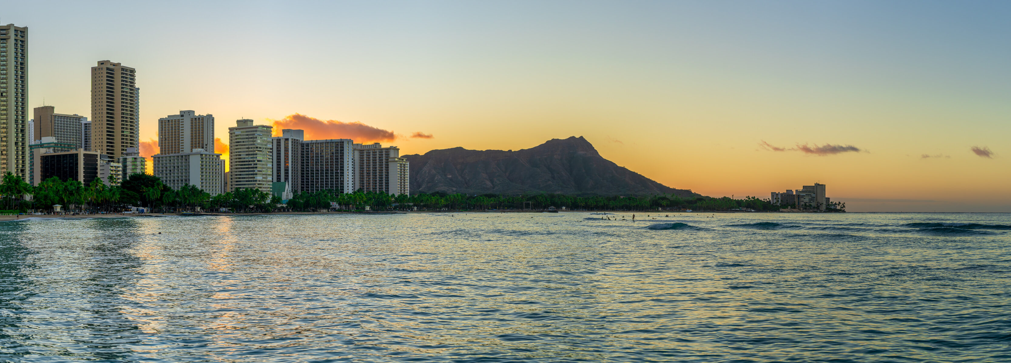 Sunrise Over Diamond Head 