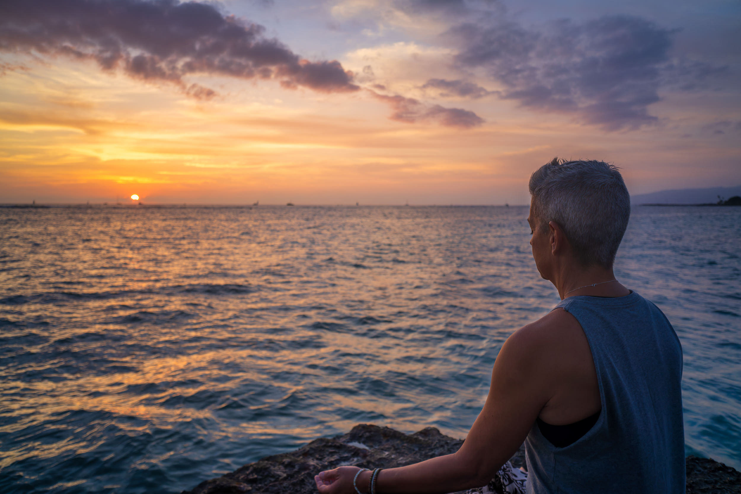 Our Final Waikiki Sunset