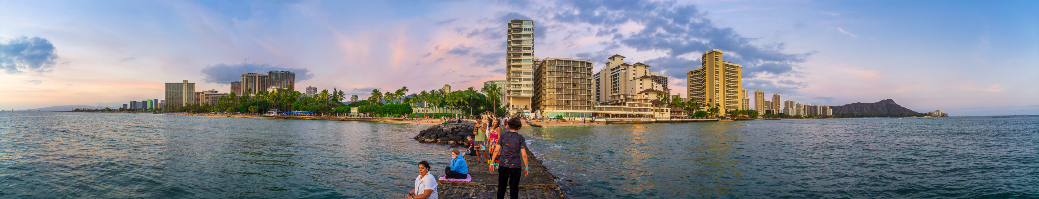 Our Final Waikiki Sunset