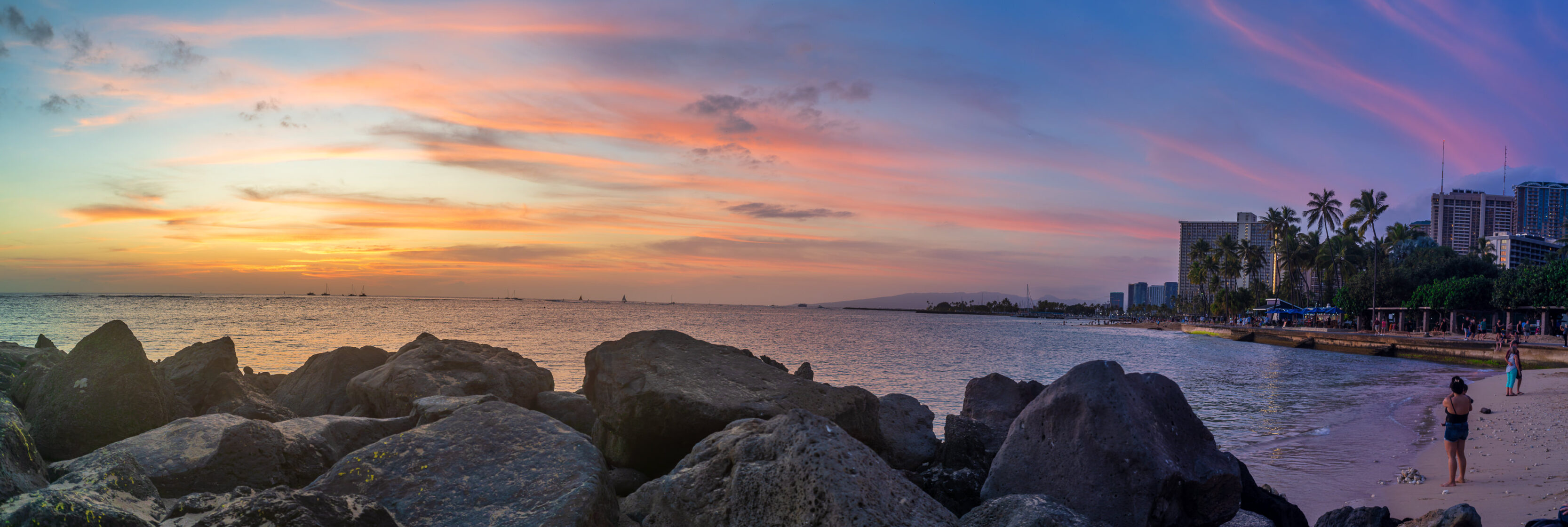 Our Final Waikiki Sunset