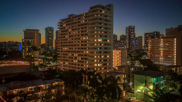 Waikiki twilight