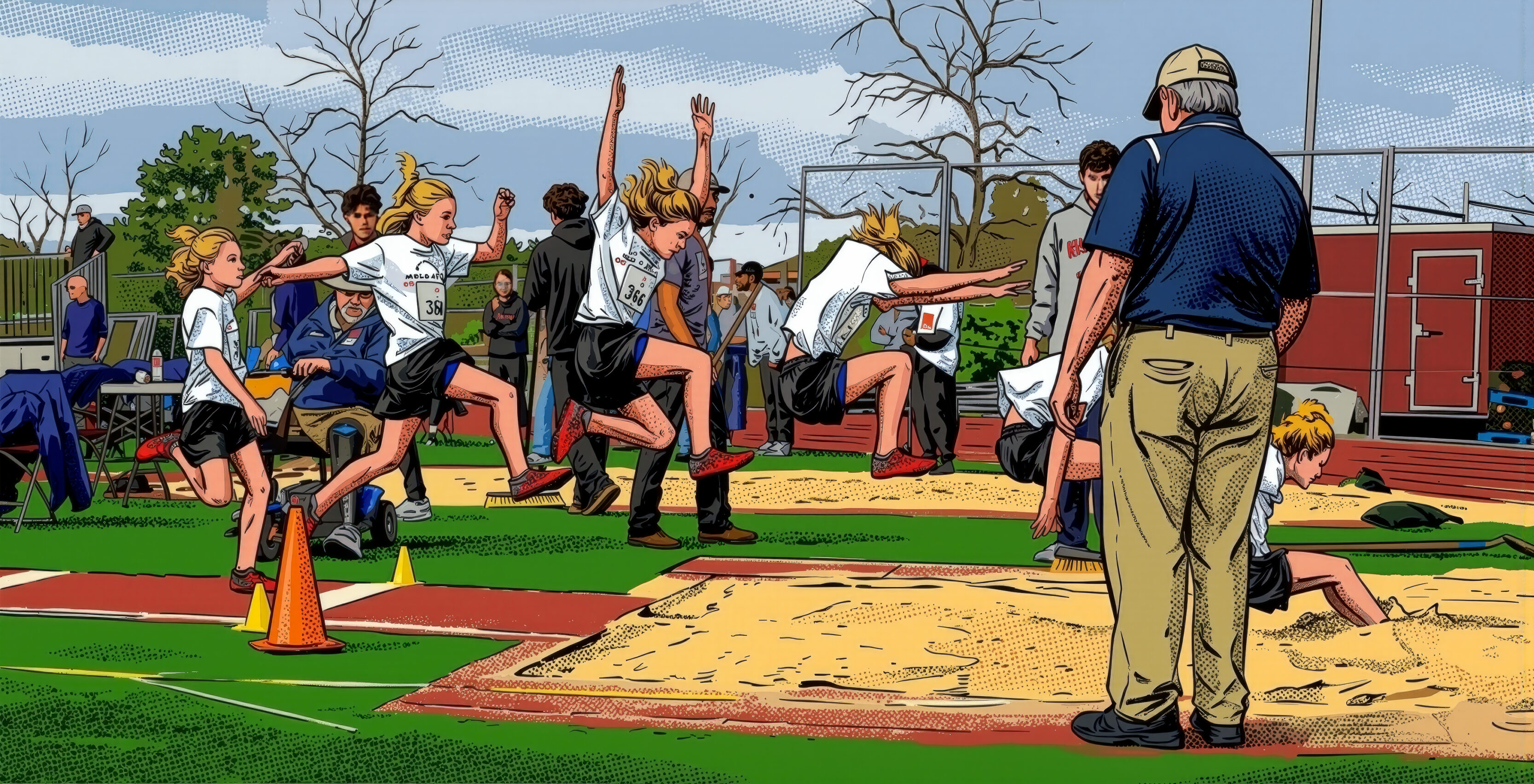 First Long Jump Composite