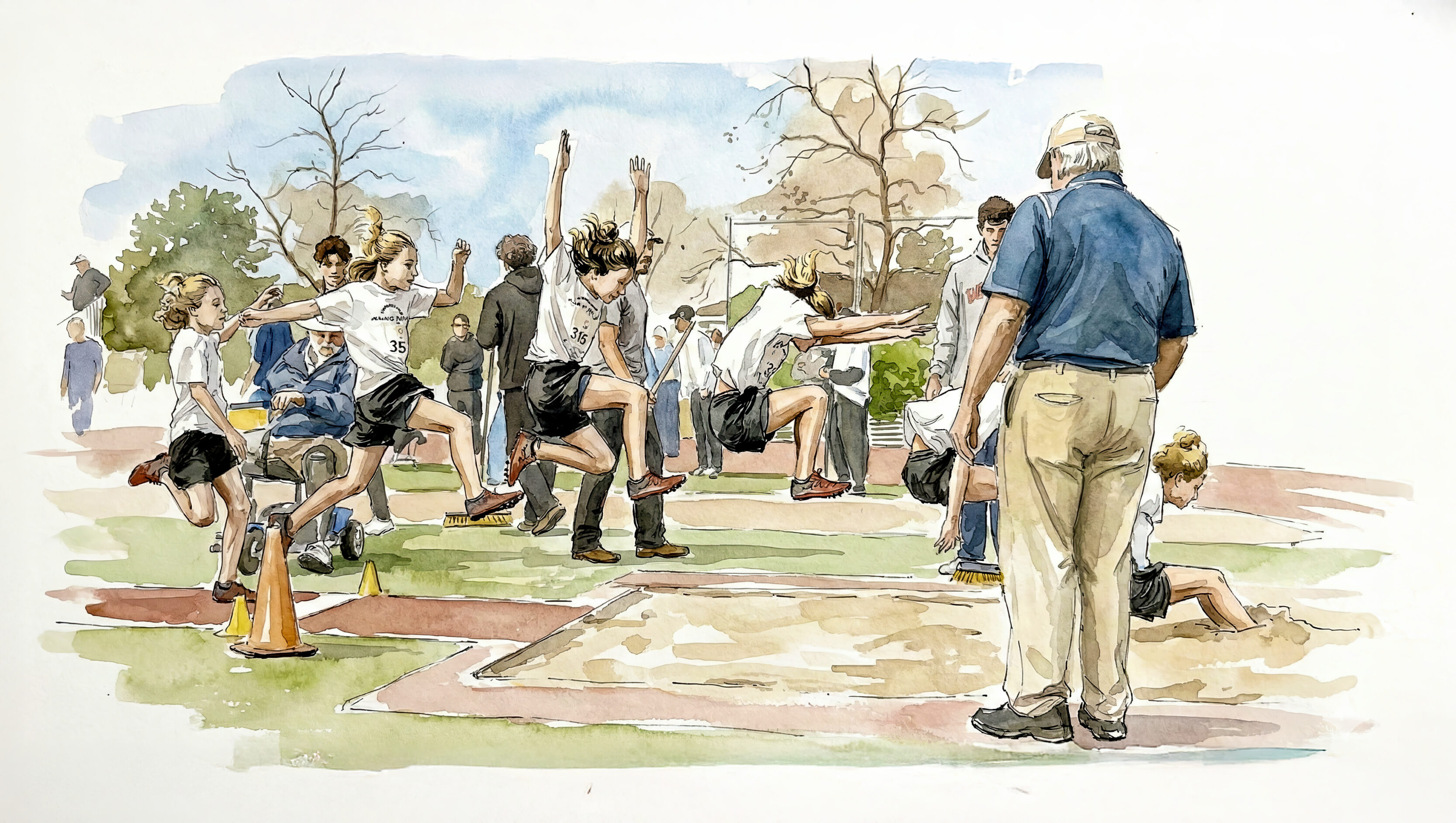 First Long Jump Composite