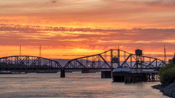 Columbia Waterfront Sunset