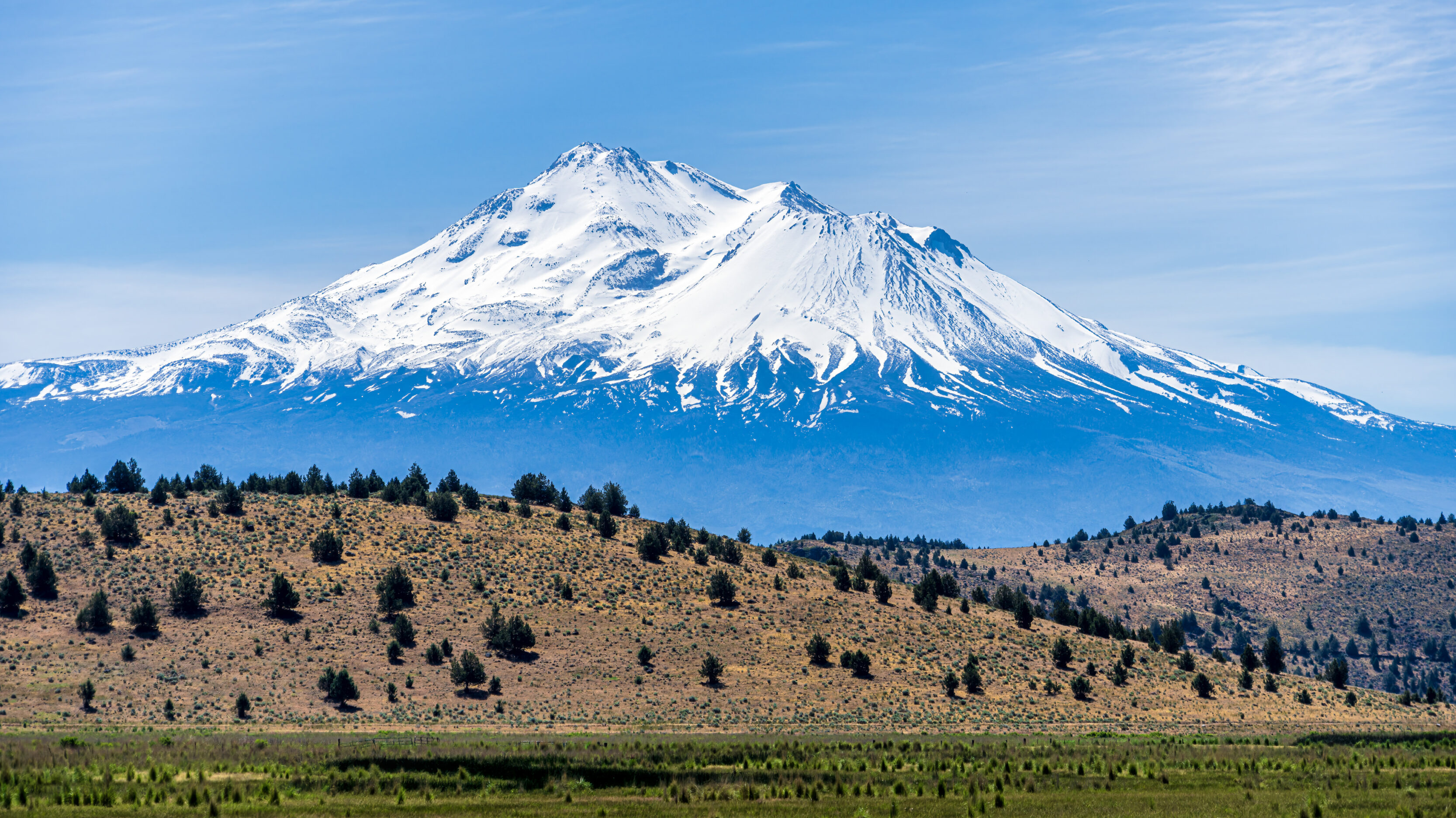 Mount Shasta From The Passenger Seat