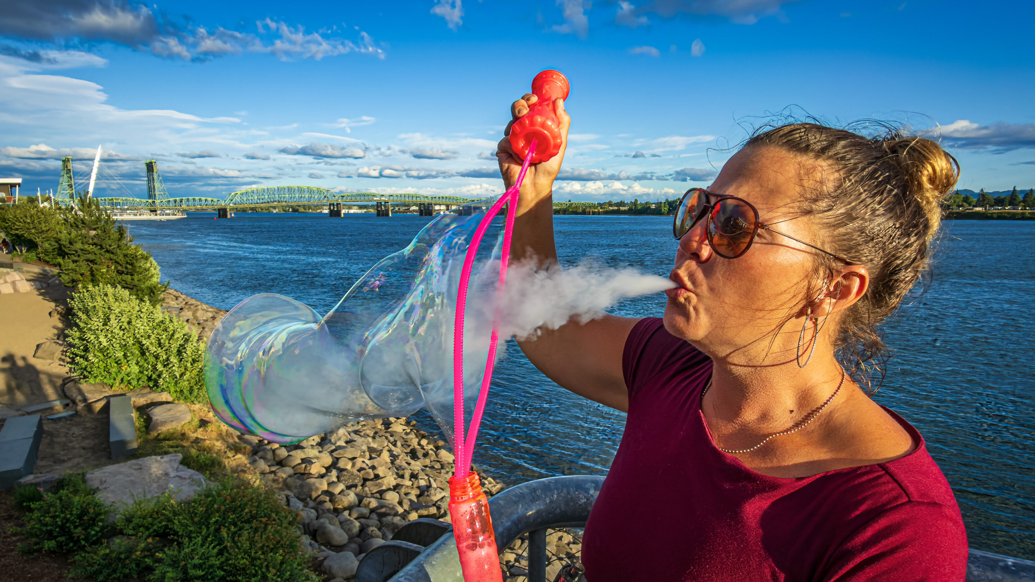Ruby, The Bubble Lady