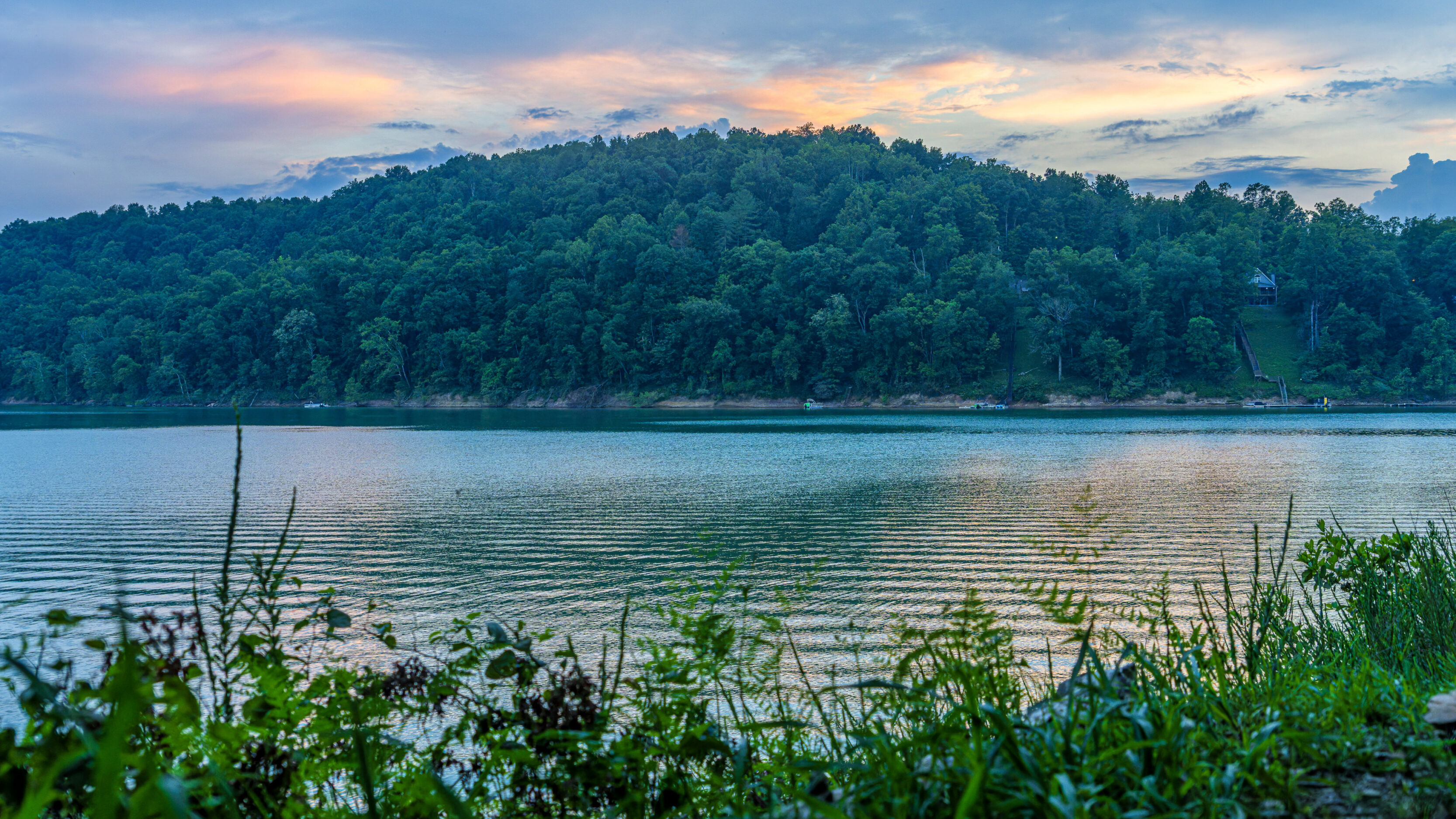 Sunset At Tygart Lake