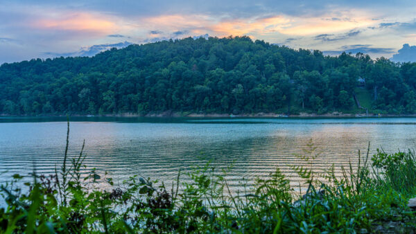Sunset At Tygart Lake