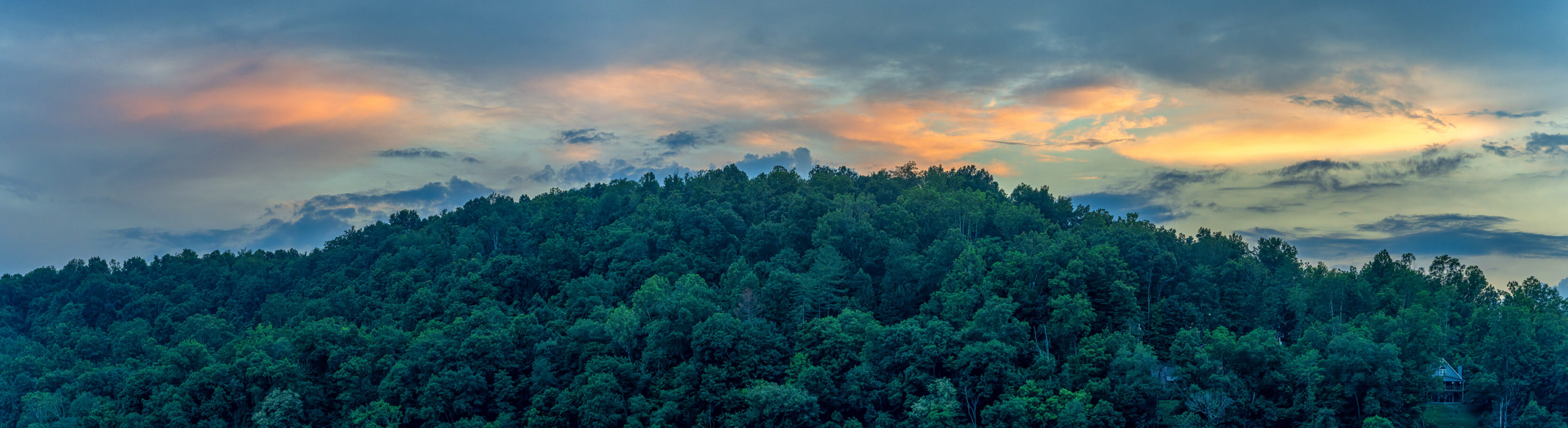 Sunset At Tygart Lake