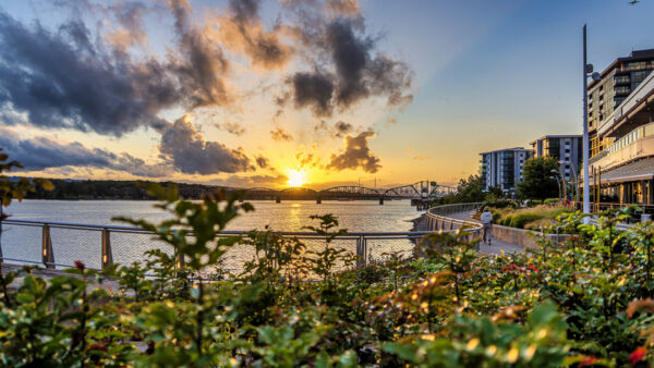 Pier At Sunset