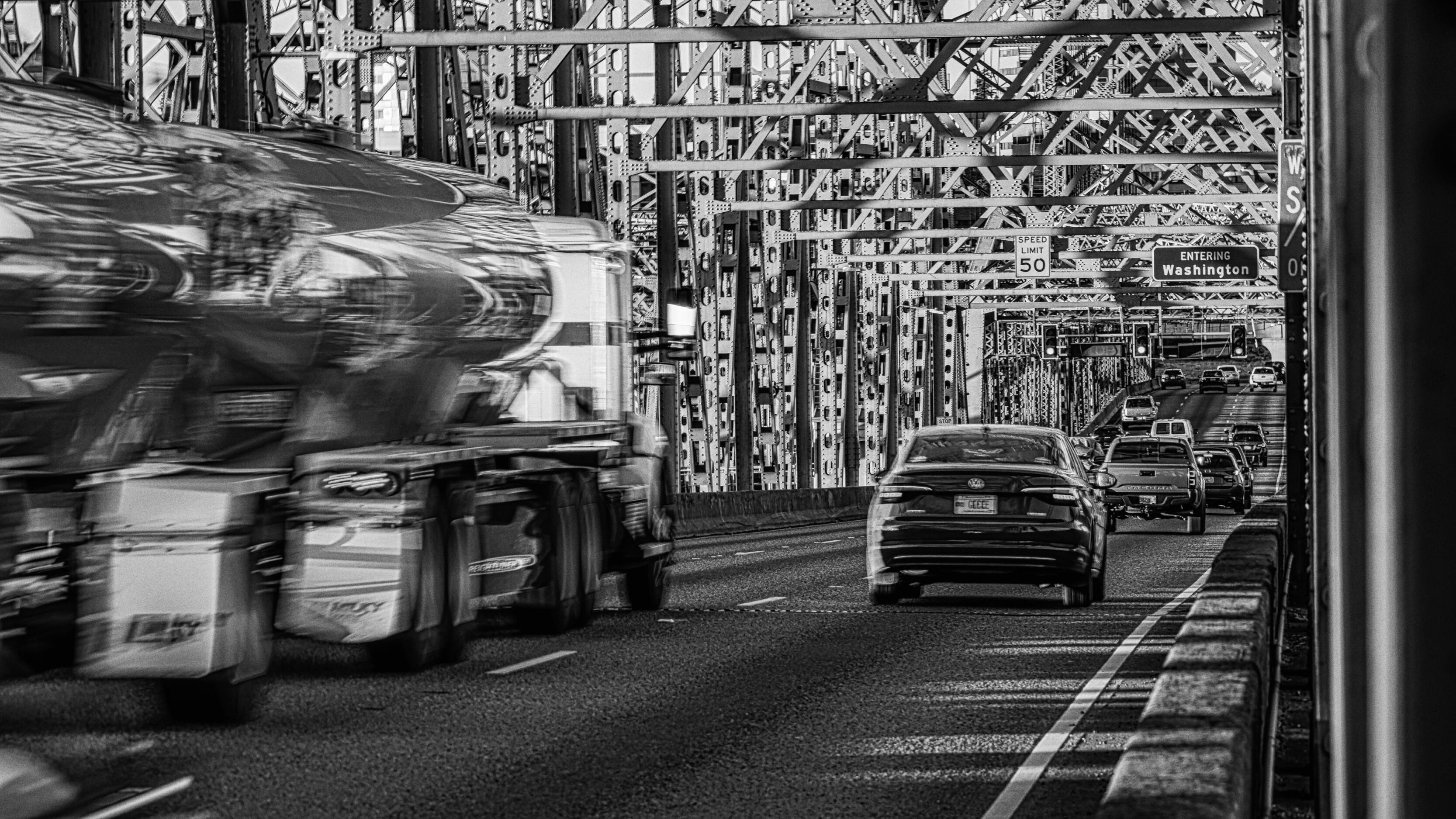 Entering Washington