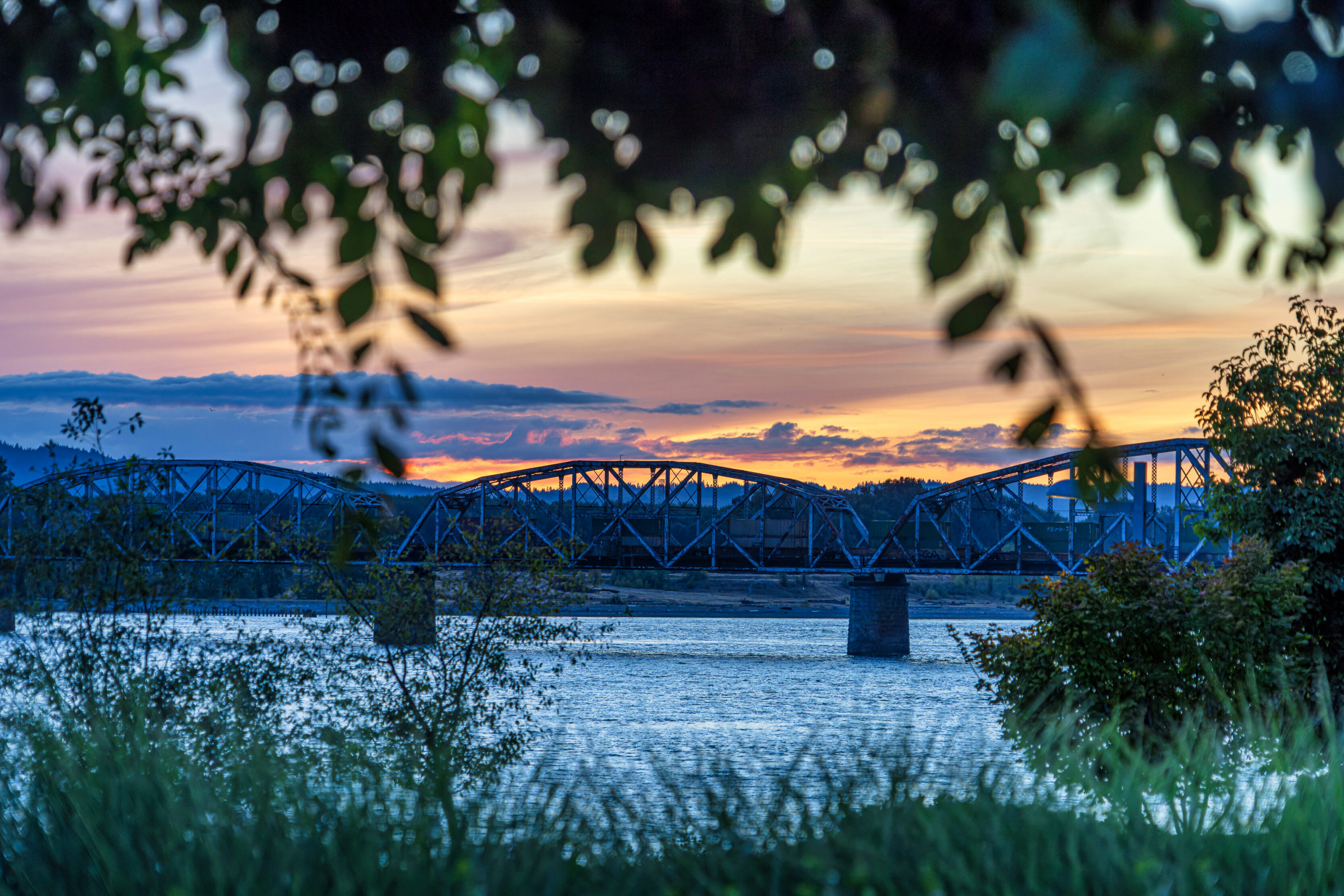 Sunset On The Waterfront