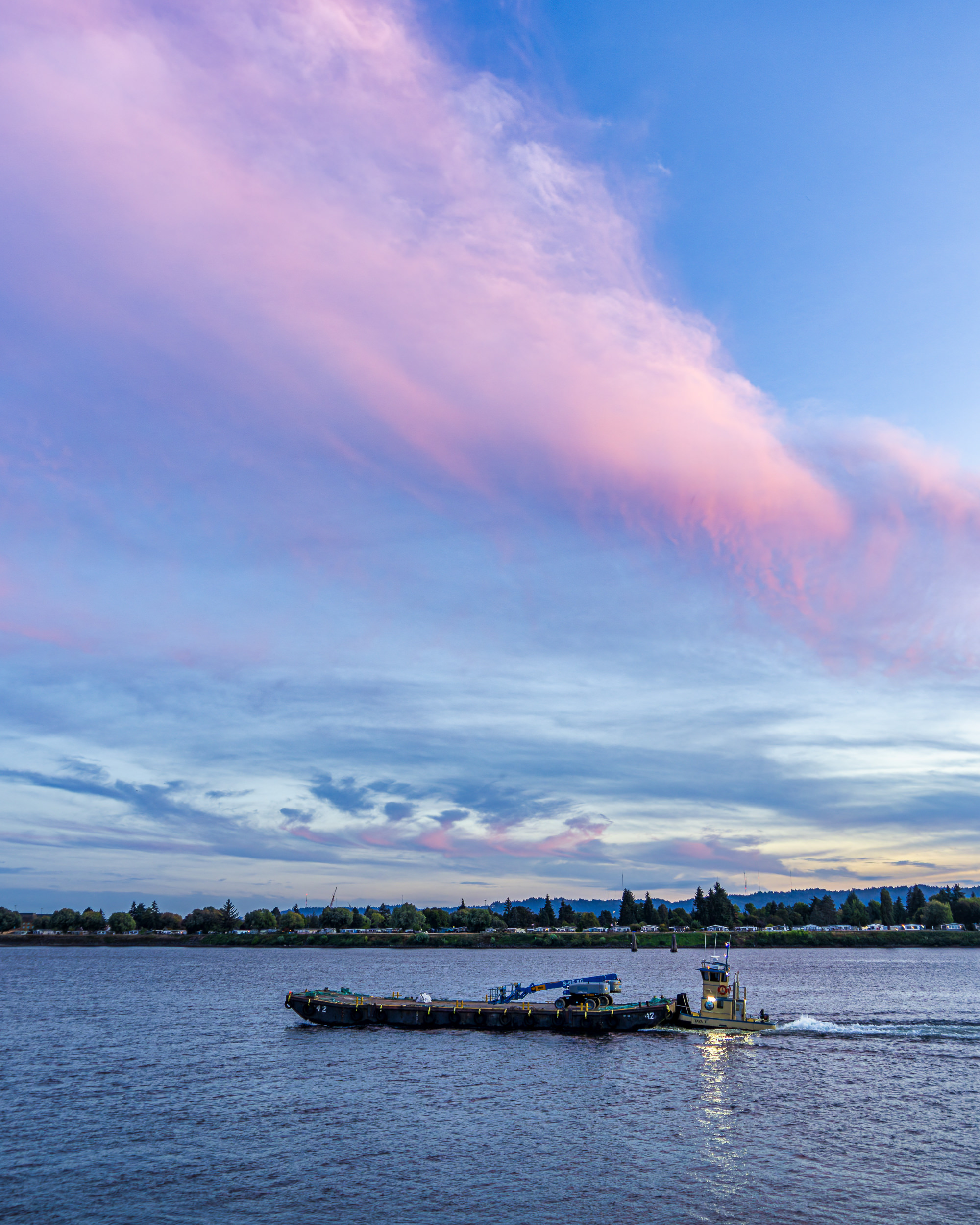 Sunset On The Waterfront